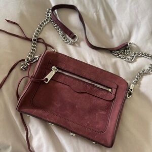 Rebecca minkoff Burgundy Crossbody Bag